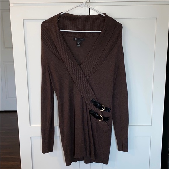 INC International Concepts Tops - INC Brown Tunic